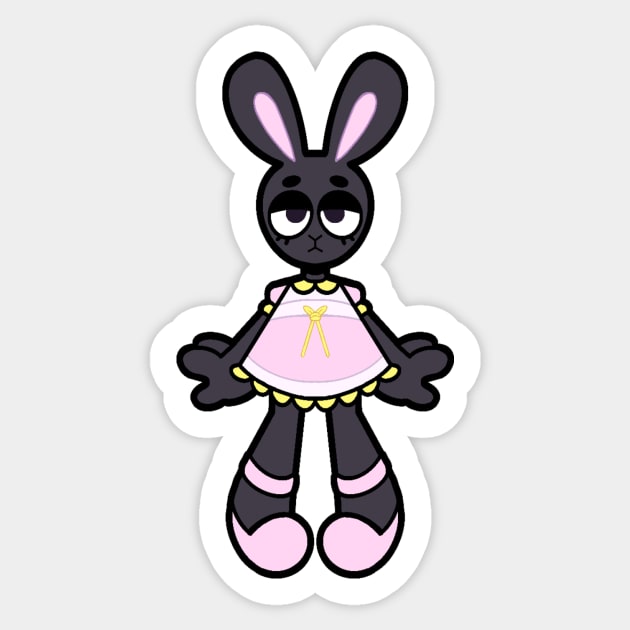 Izzy the Bunny Sticker by Indy-Site